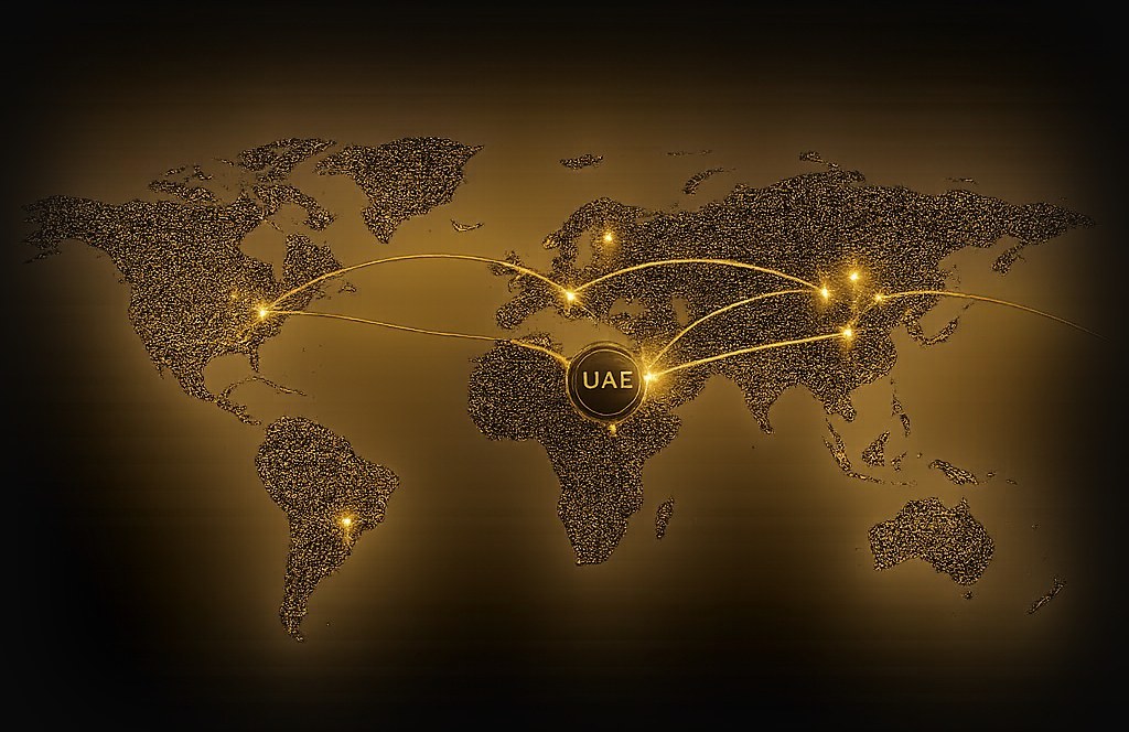 WMG global trade routes from the UAE